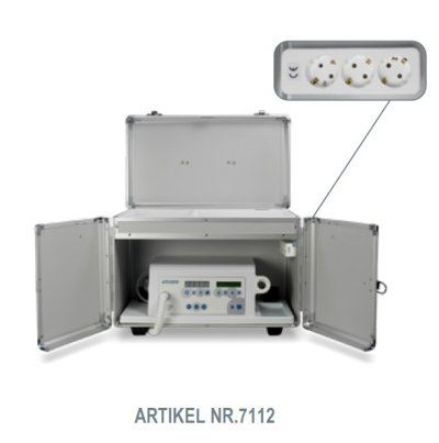 Preview: Fußpflegekoffer mit Elektroanschluß
